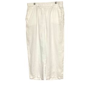 Quince Women’s European 100% linen pants  Size: L